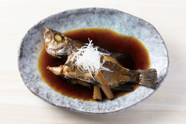 魚介類の煮付け料理1